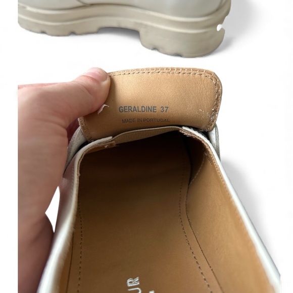 Stylish White Loafers - Picture 5 of 5